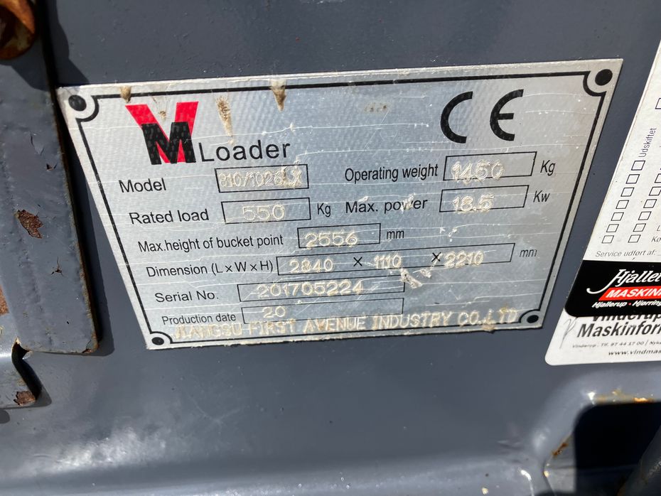 VM Loader 1026 VM Loader kun 643 timer - Læssemaskiner - Minilæssere - 6