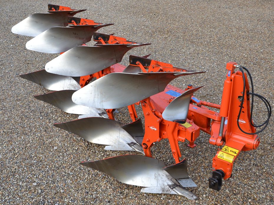 Kuhn 4 furet Multi-Master 121 UNIK køb - ploven er som ny. Står med orginale skær - Plove - Vendeplove - 3