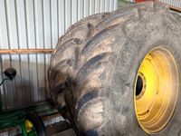 John Deere 2 stk Wredenstein traxion XXL 650/85R38 - Traktor tilbehør - Komplette hjul - 2