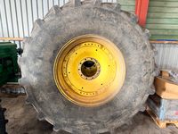 John Deere 2 stk Wredenstein traxion XXL 650/85R38 - Traktor tilbehør - Komplette hjul - 1