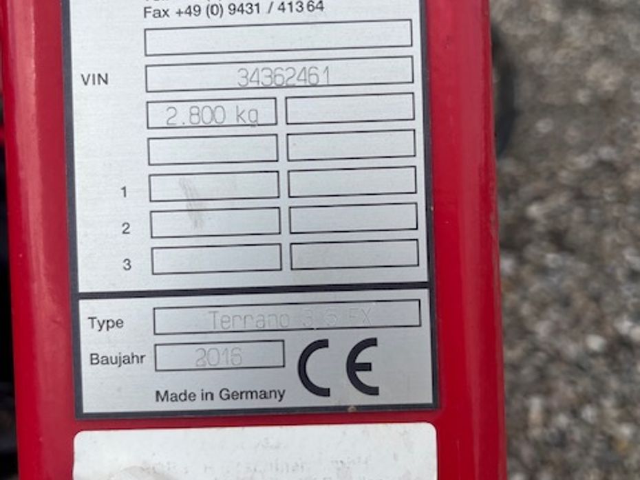 Horsch Terrano 3,5 FX Terrano 3,5 FX m/hårdmetal spids - Harver - Stubharver - 6