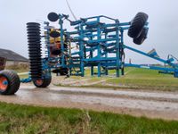 Lemken Thorit 9/500 med eldreven efterafgrødespreder - Harver - Stivtandsharver - 6
