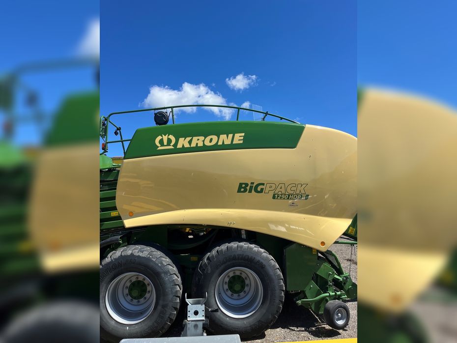 KRONE BIG PACK 1290 HDP II Med Krone Balecollect 1230 - Pressere - Flad bigballe - 1