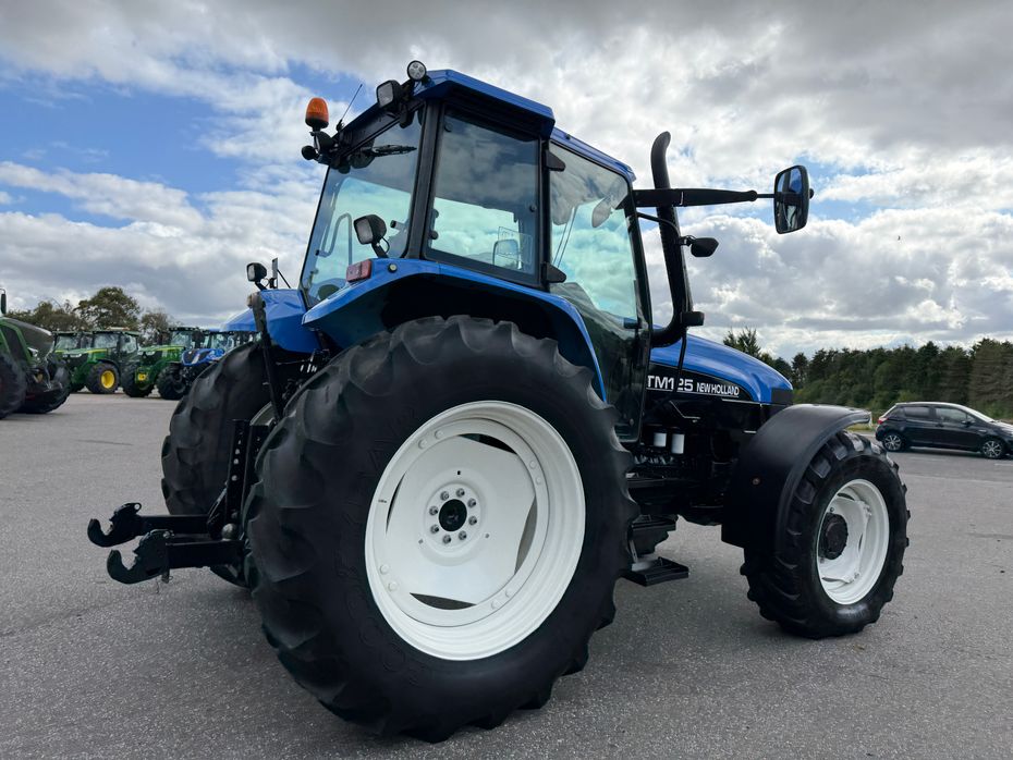 New Holland TM 125 KUN 6500 TIMER! - Traktorer - Traktorer 4 wd - 10
