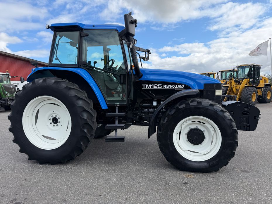 New Holland TM 125 KUN 6500 TIMER! - Traktorer - Traktorer 4 wd - 8