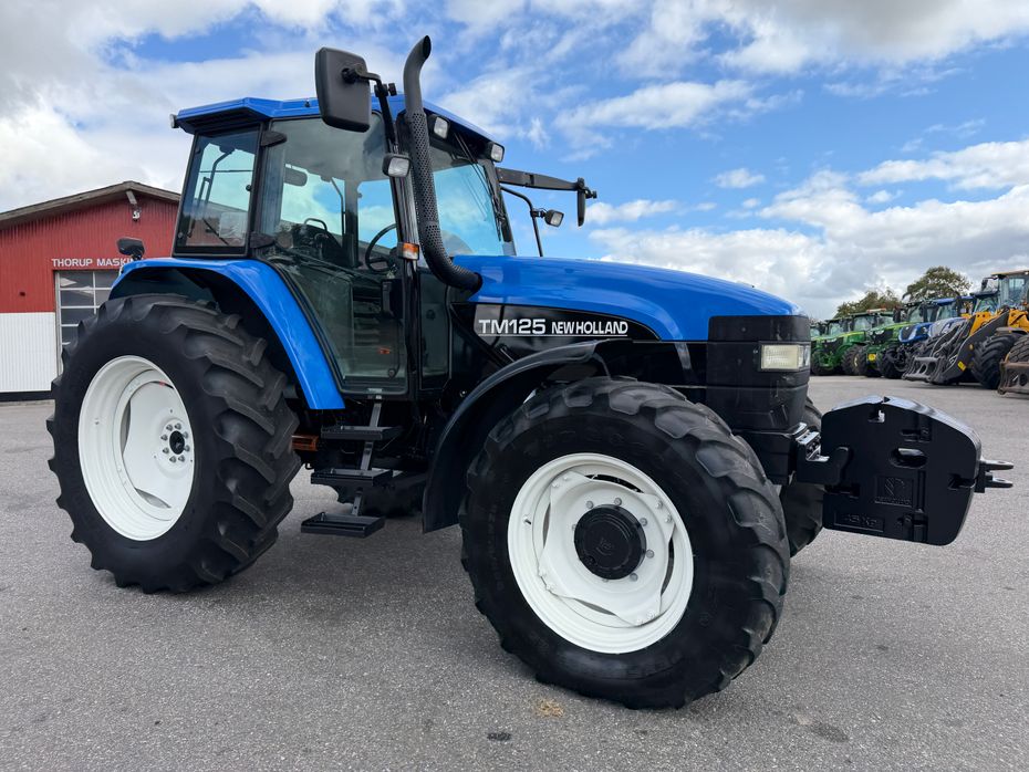 New Holland TM 125 KUN 6500 TIMER! - Traktorer - Traktorer 4 wd - 7