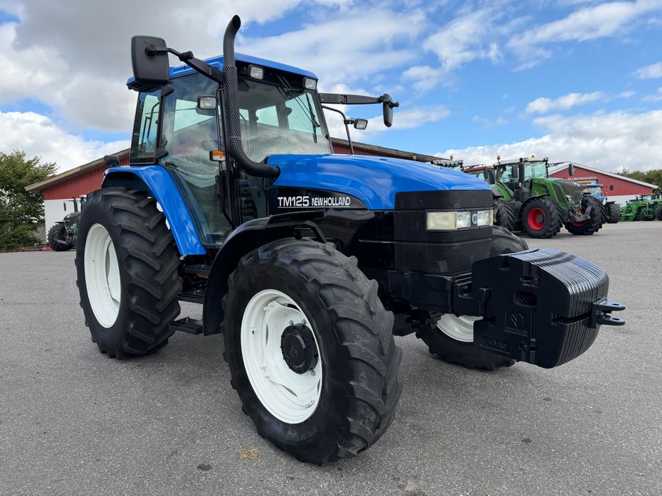 New Holland TM 125 KUN 6500 TIMER! - Traktorer - Traktorer 4 wd - 6