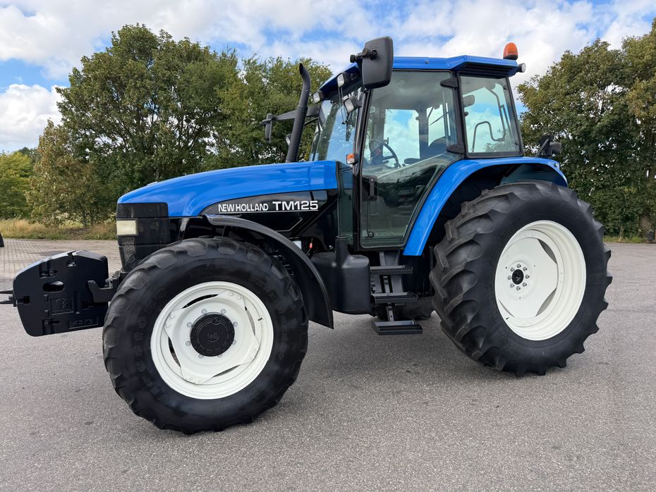 New Holland TM 125 KUN 6500 TIMER! - Traktorer - Traktorer 4 wd - 2