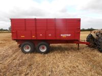 Baastrup 7 TONS m/bremser Boogie - Vogne - Kornvogne - 1