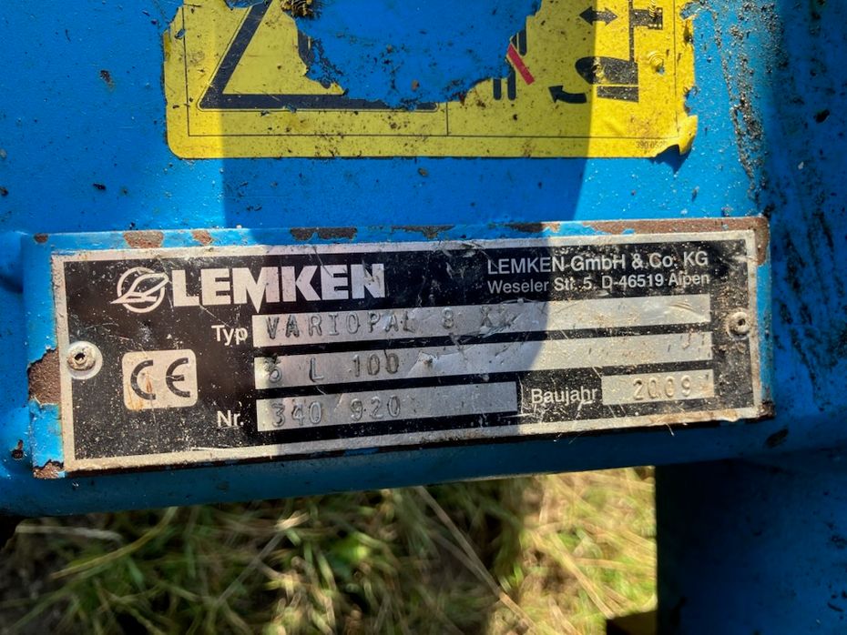 Lemken Vario Opal 8X - Plove - Vendeplove - 7