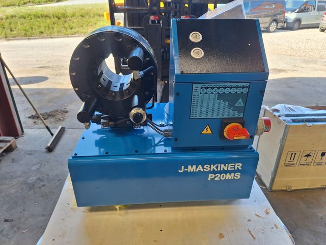 J-Maskiner Hydraulik presser  