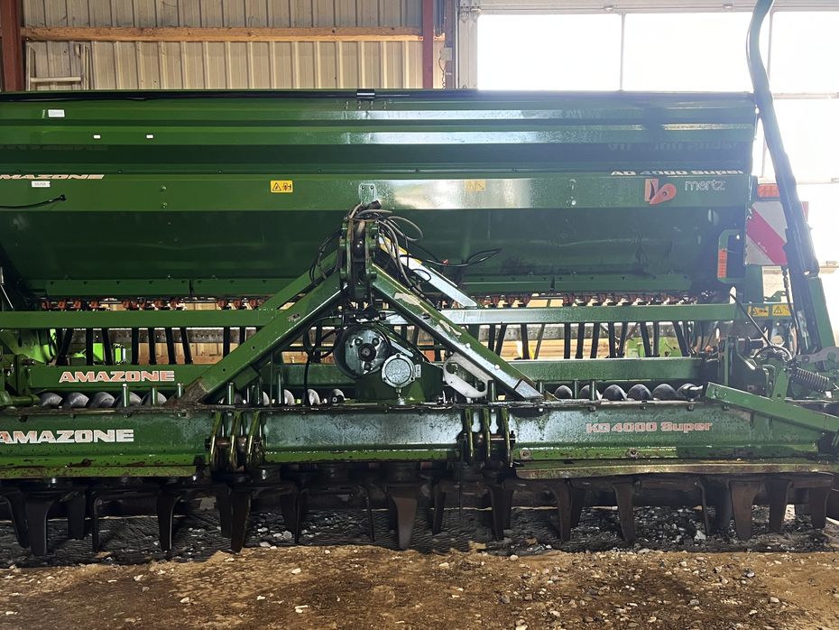 Amazone AD 4000 super / med KG4000 Super rotorharve - Såmaskiner - Kombinationssæt - 7