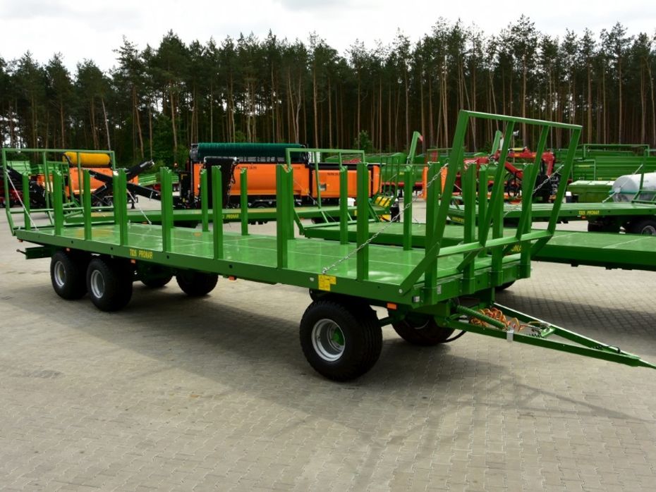 Pronar T026KM Balle-Skovvogn-Kan fås hydr.sider - Vogne - Ballevogne - 3