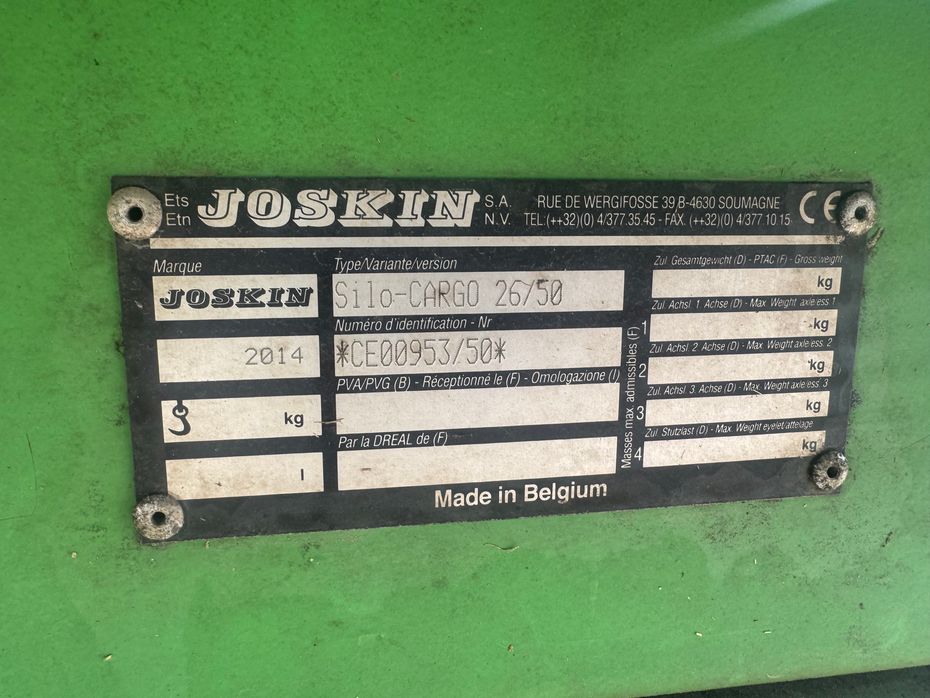 Joskin Silo Space 26/50 - Vogne - Frakørselsvogne græs - 4