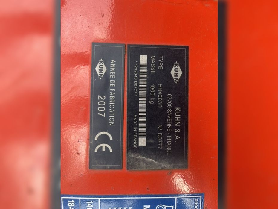 Kuhn HR4003 - Såmaskiner - Kombinationssæt - 6