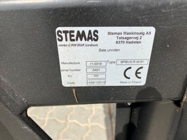Stemas Rundballe indpakker