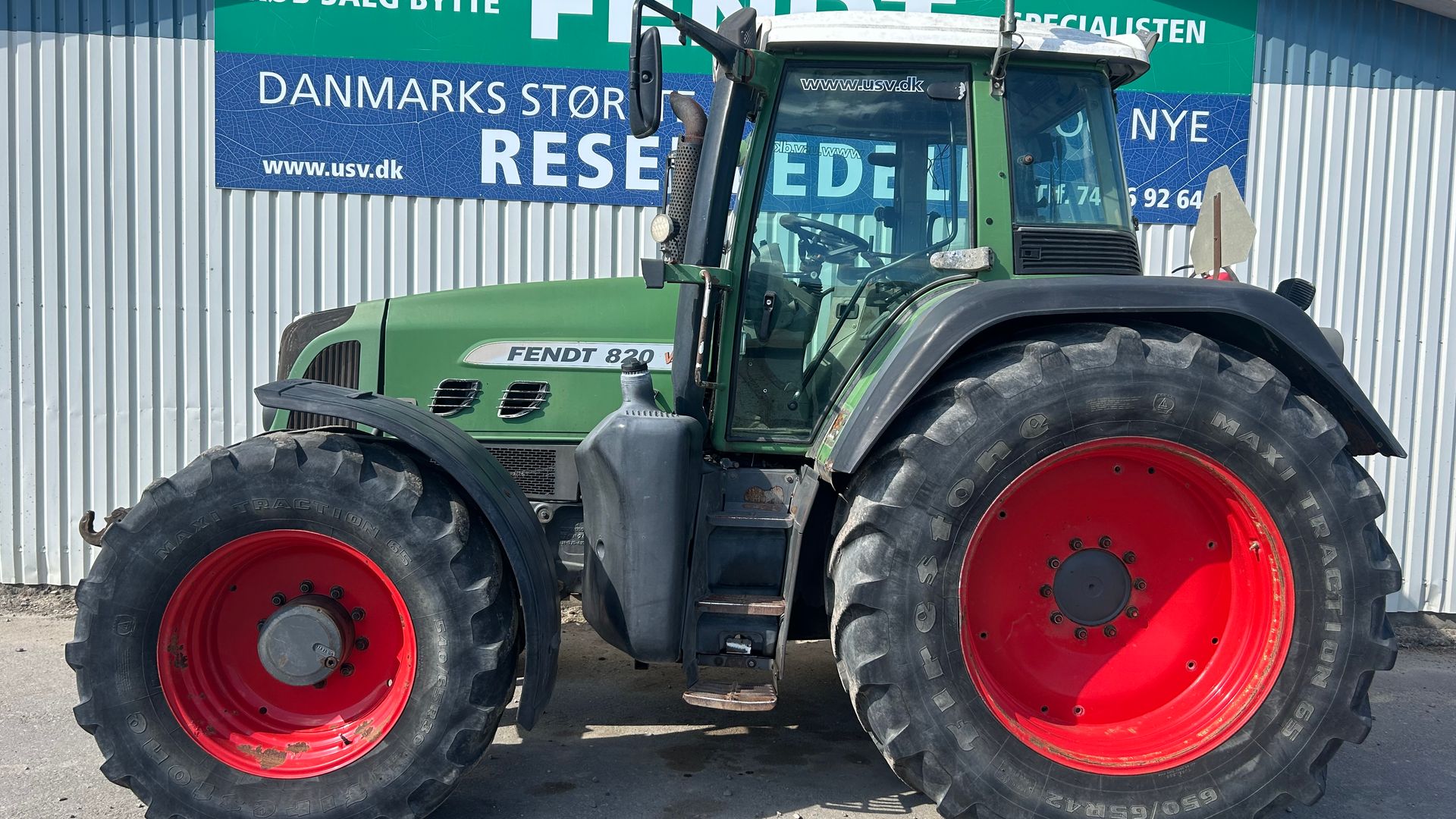 Fendt 820 Vario TMS Luftanlæg