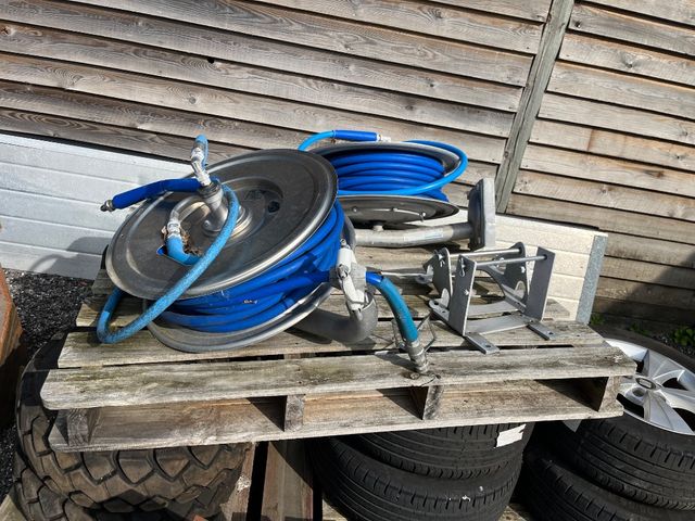 Nederman Rustfri slangerulle 25 Meter