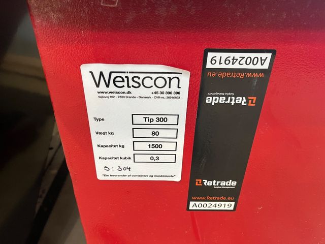 Container Weiscon Vippecontainer TIP 300
