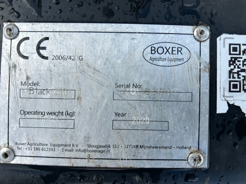 Boxer Agri Black 250 cm  2.5 mtr. Svingbar - Græsmaskiner - Brakslåmaskiner - 11
