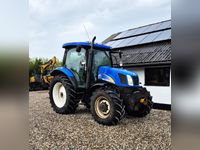 New Holland TS110A / kun 3.500 driftstimer / frontlift og PTO / Electro command - Traktorer - Traktorer 4 wd - 2
