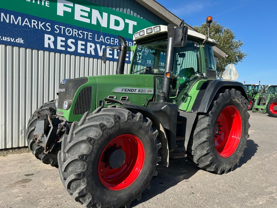 Fendt 820 Vario TMS Med luftbremser - Traktorer - Traktorer 4 wd - 2
