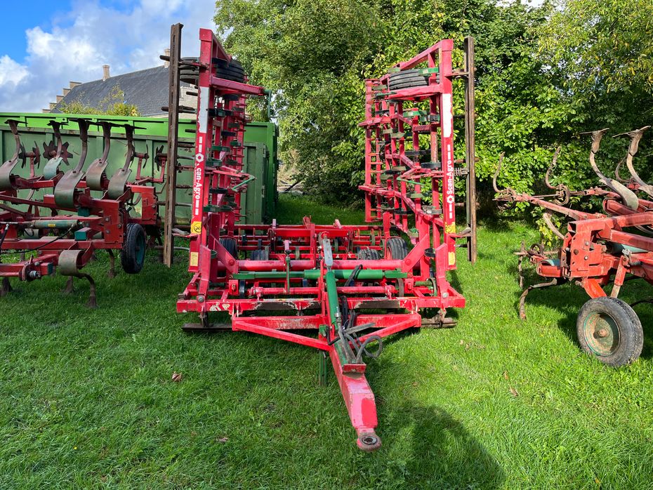 Scan-Agro SG 630 Bugseret med Combi efterharve - Harver - Såbedsharver - 4