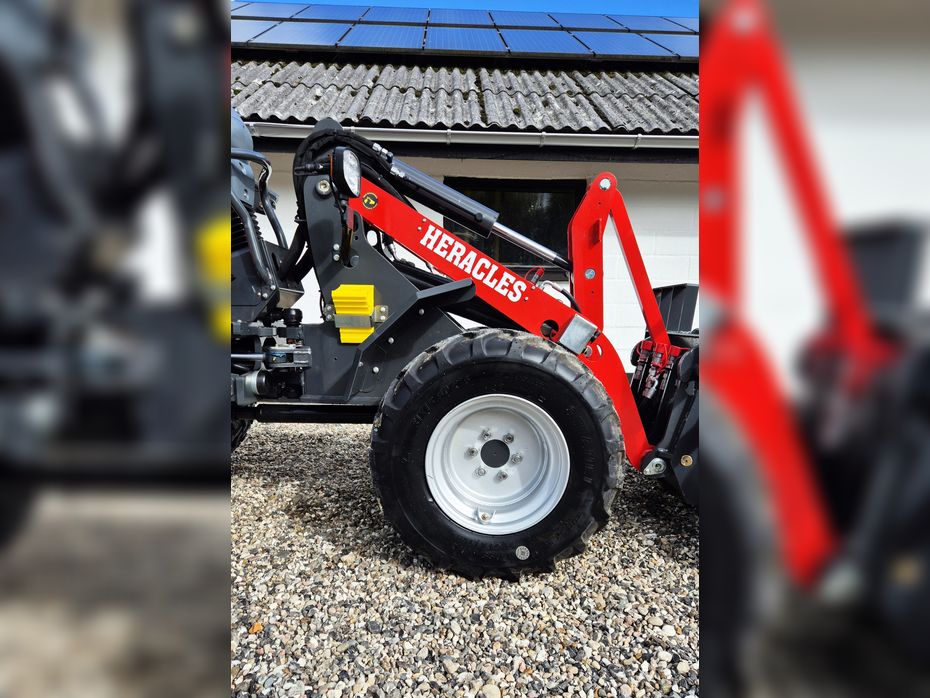 Heracles H190+ / Yanmar diesel / 1.500 kg løfteevne / med skovl og pallegafler - Læssemaskiner - Minilæssere - 9
