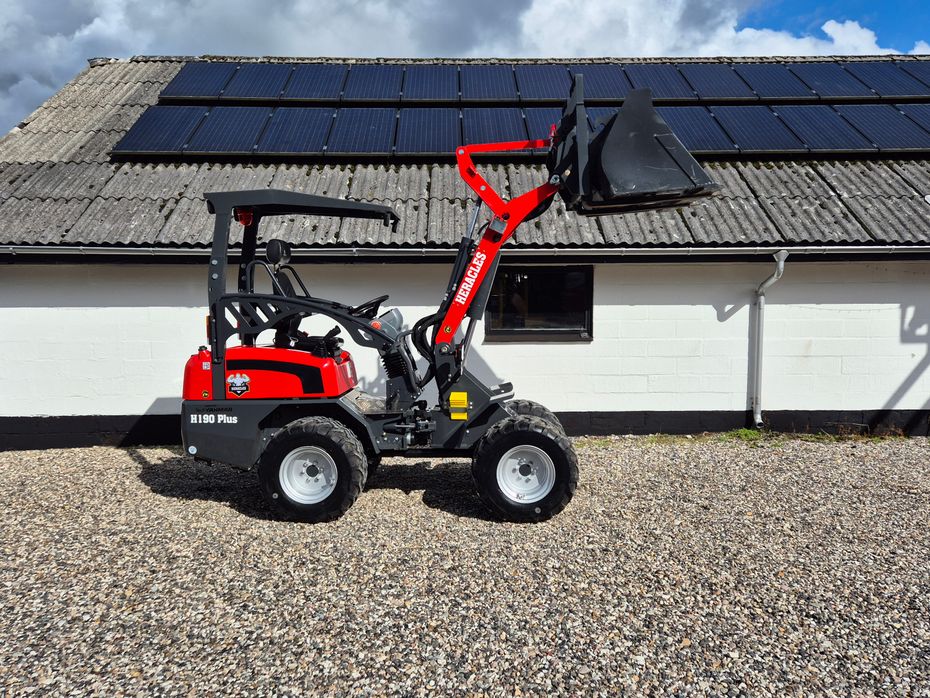 Heracles H190+ / Yanmar diesel / 1.500 kg løfteevne / med skovl og pallegafler - Læssemaskiner - Minilæssere - 2