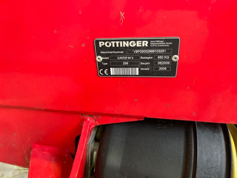 Pöttinger Eurotop 461 N Rotorrive 1 Rotor - Hø- og halmhåndtering - River og vendere - 4
