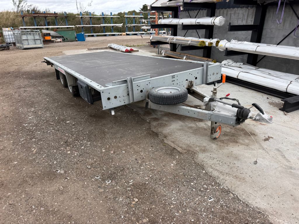 Woodford FBT-230 Fin 2 aksel maskintrailer brugt vogn 2021 til salg