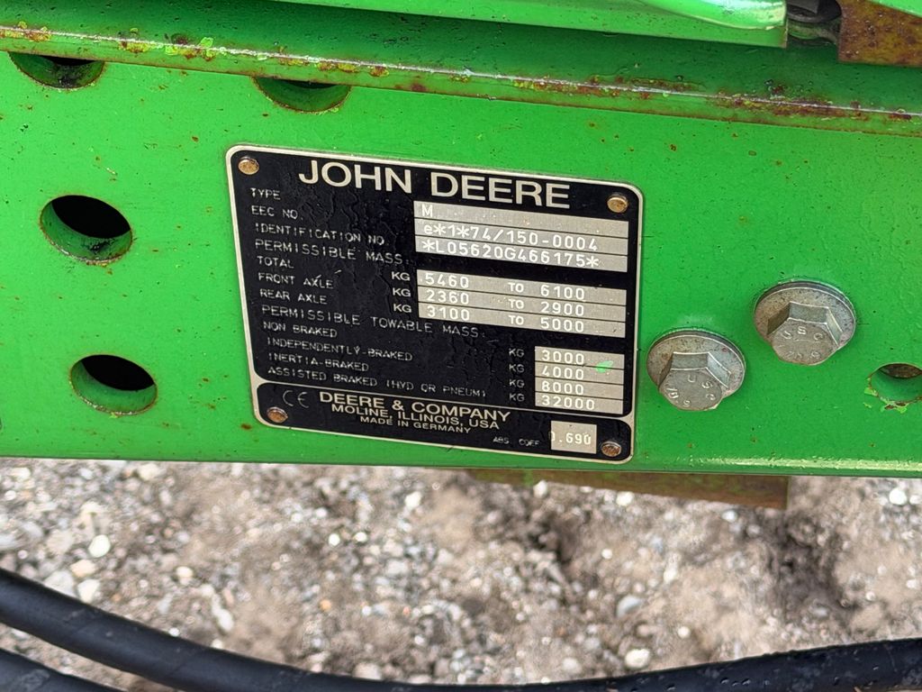 John Deere 5620 Fin bette traktor, kun 3800 timer – billede 9
