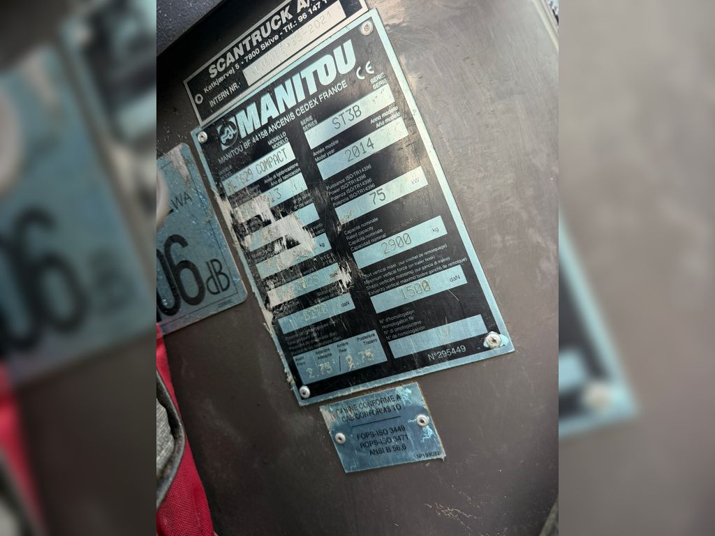 Manitou MLT629 Rigtigt fin stand KUN 3100 timer, nye dæk – detalje 17