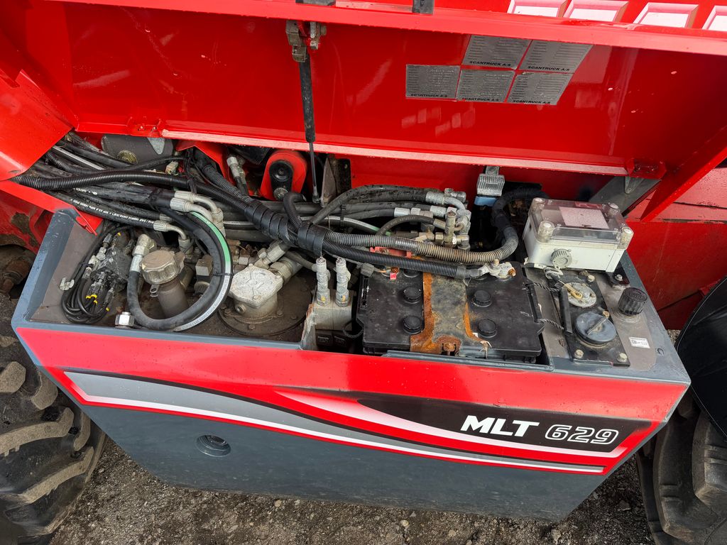 Manitou MLT629 Rigtigt fin stand KUN 3100 timer, nye dæk – billede 8