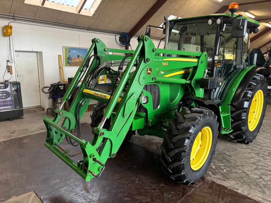 John Deere 5090 M med John Deere 583 Frontlæsser - Traktorer - Traktorer 4 wd - 14