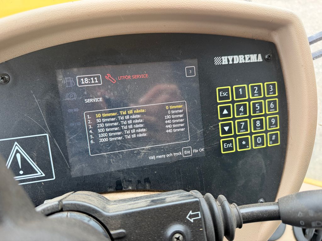 Hydrema 906D Velkørende rendegraver med ESD Dobbeltcommand – detalje 20