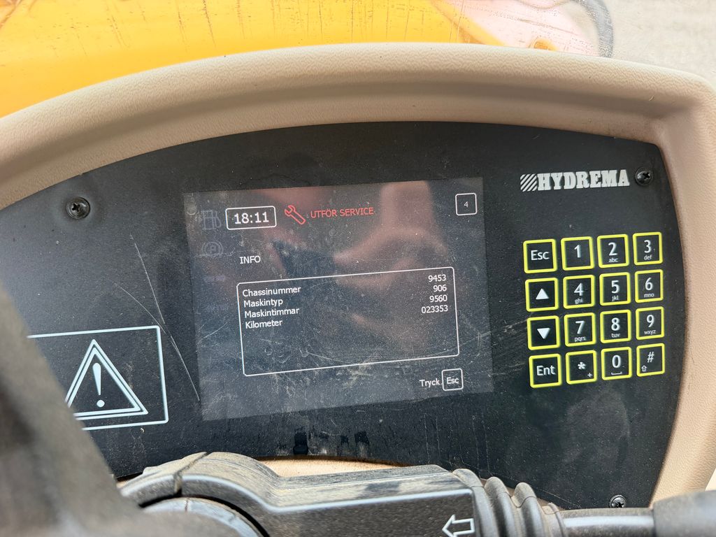 Hydrema 906D Velkørende rendegraver med ESD Dobbeltcommand – billede 19