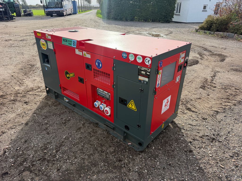 Ashita AG3-80 Næsten ny 80 KVA Generator (2026) – til salg